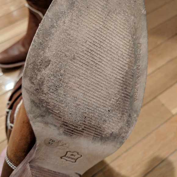 Excellent condition BCBGMAXAZRIA cowboy boots - Picture 6 of 7